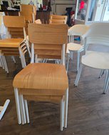 30x Wooden Cafe Chairs For Sale 30x Wooden Cafe Chairs For Sale