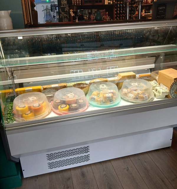 Blizzard Serve Over Display Fridge