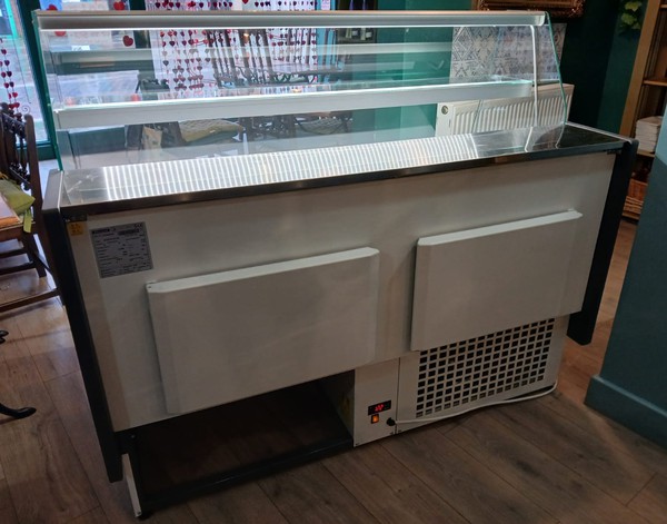 Blizzard Serve Over Fridge