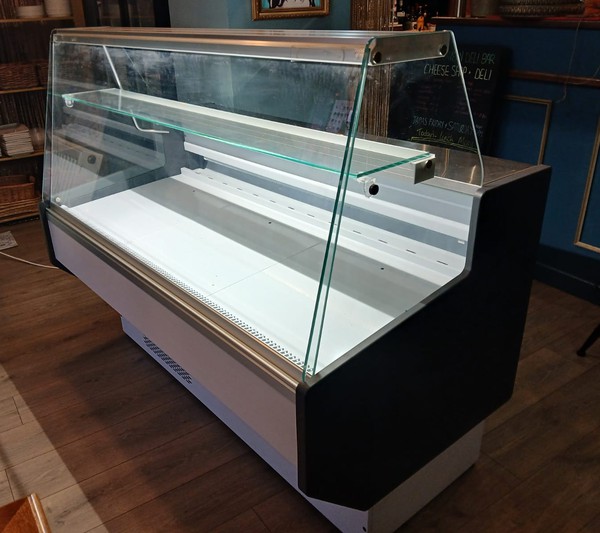 Secondhand Serve Over Display Fridge