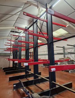 Double Sided Cantilever Racking For Sale