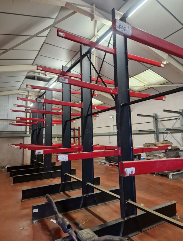 Double Sided Cantilever Racking For Sale