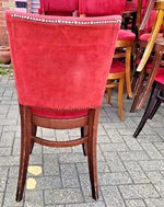 Secondhand 45x Red Padded Chairs