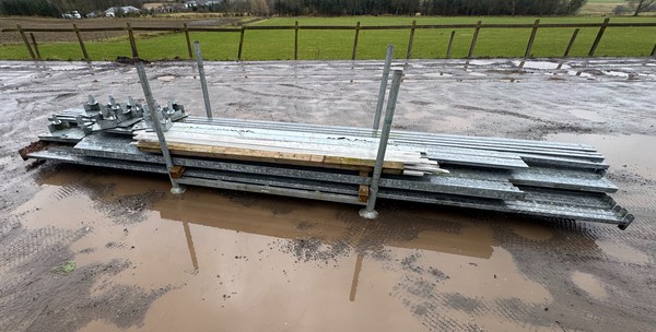 Secondhand 6m x 6m Steel Sub Frame Floor