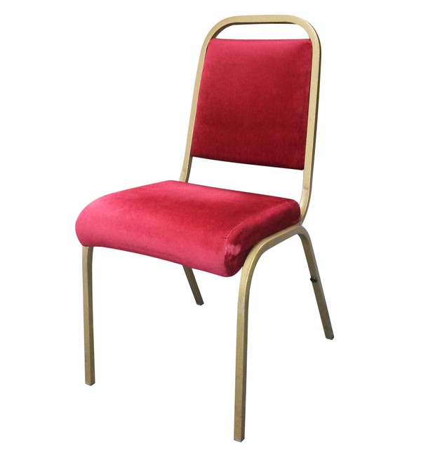 300x Red Banqueting Chairs For Sale