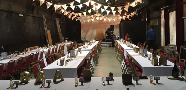 Red Padded Banqueting Chairs