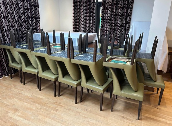 Secondhand Green Dining Chairs