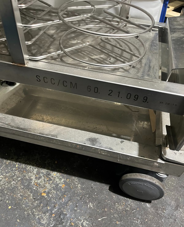 Used Rational Plate Trolley