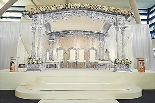 Akshara Wooden Carved Mandap For Sale