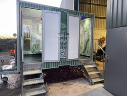 Secondhand Used 1 + 1 Toilet Trailer For Sale