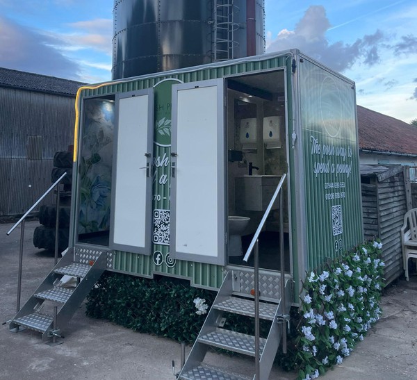 Used 1 + 1 Toilet Trailer For Sale Used 1 + 1 Toilet Trailer For Sale