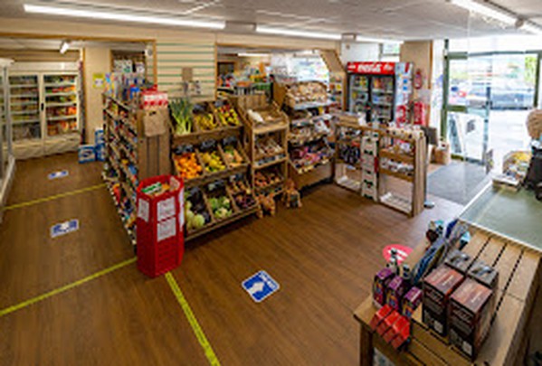 Used Wooden Shop Shelving