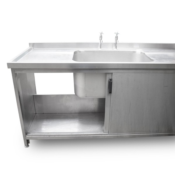 1.85m Stainless Steel SingleBowl Sink 1.85m Stainless Steel SingleBowl Sink