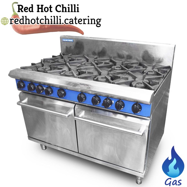Blue Seal 8 Burner Double Oven Range