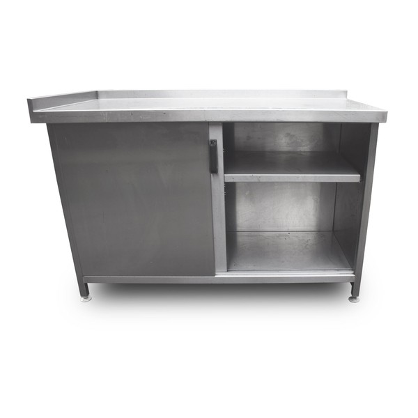 1.3m Stainless Steel Cupboard