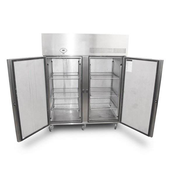 Secondhand Foster Double Upright Freezer Secondhand Foster Double Upright Freezer