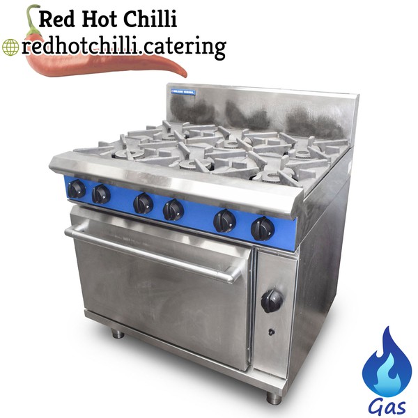 Blue Seal 6 Burner Oven Range For Sale