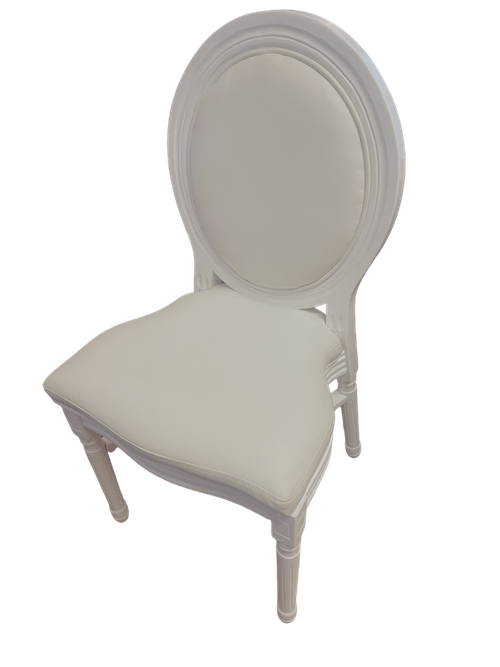 White Louis Chairs