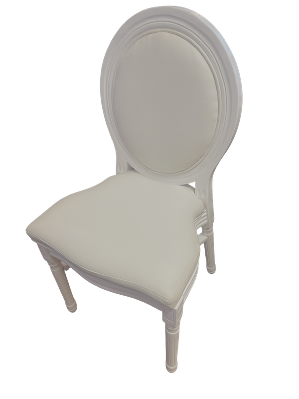 White Louis Chairs