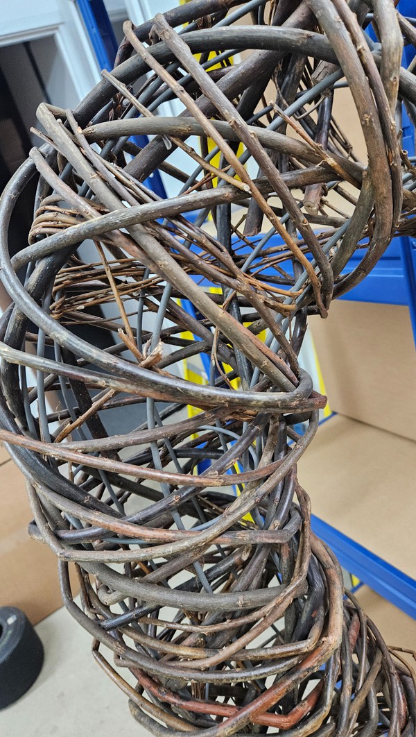 New Large Rattan Wreath