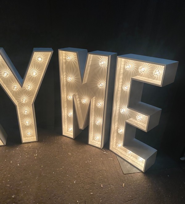 'MARRY ME' Light Up Letters 'MARRY ME' Light Up Letters