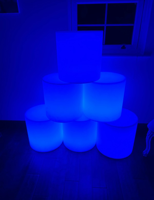 LED Cubes And Stools LED Cubes And Stools
