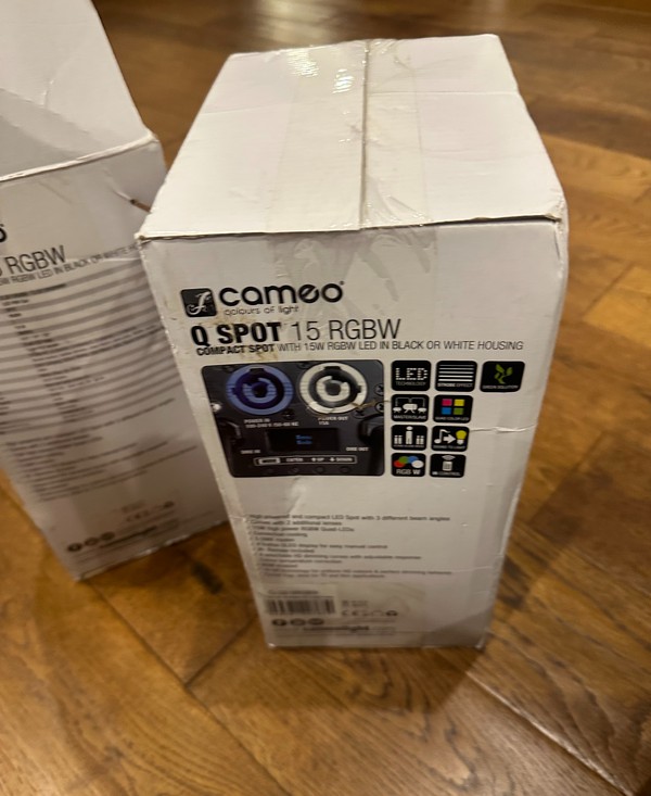 New 3x Superfly And Q Spot Lights New 3x Superfly And Q Spot Lights