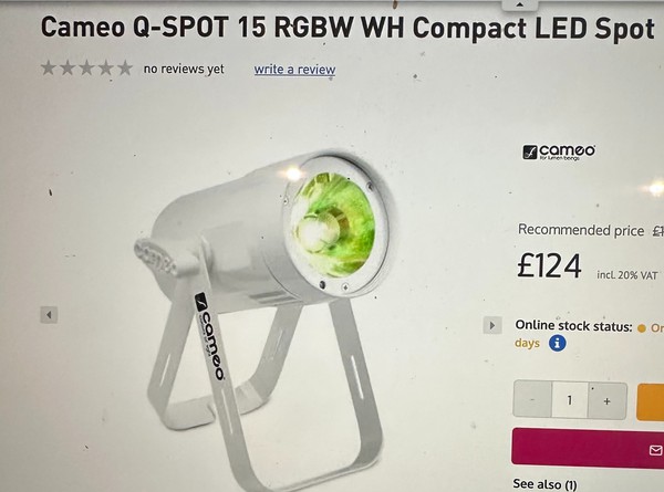 Unused Event Spot Lights Unused Event Spot Lights