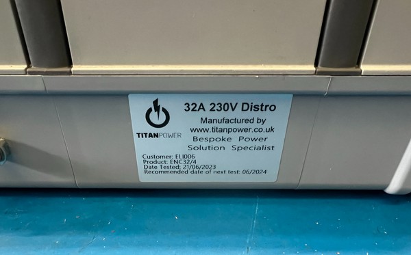 Secondhand Portable Distribution Board