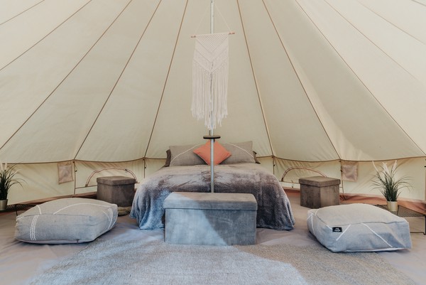 5m Polycotton bell tents for sale