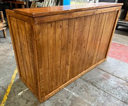 2m Wooden Collapsible Bar For Sale