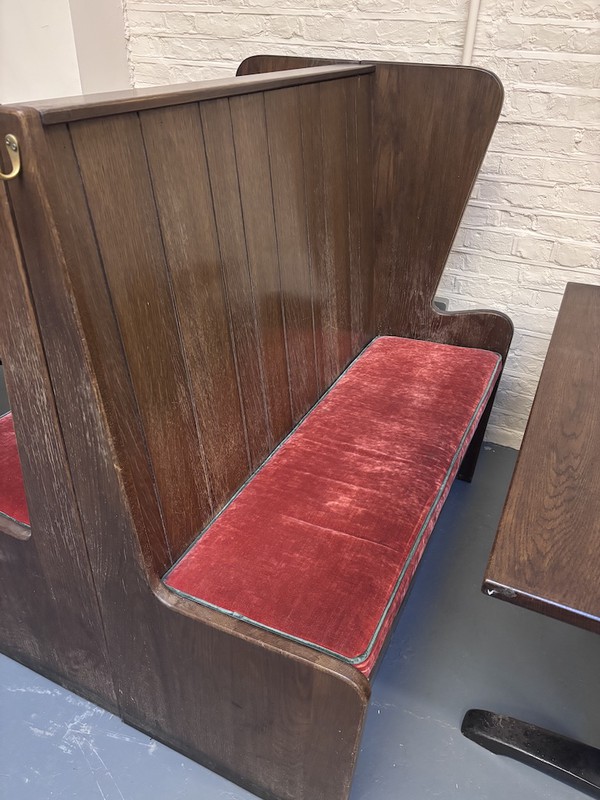 Wooden Settle Seating