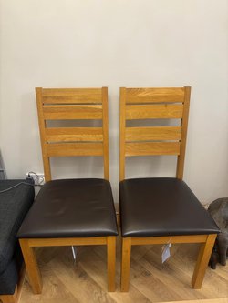 Oak dining chairs for sale