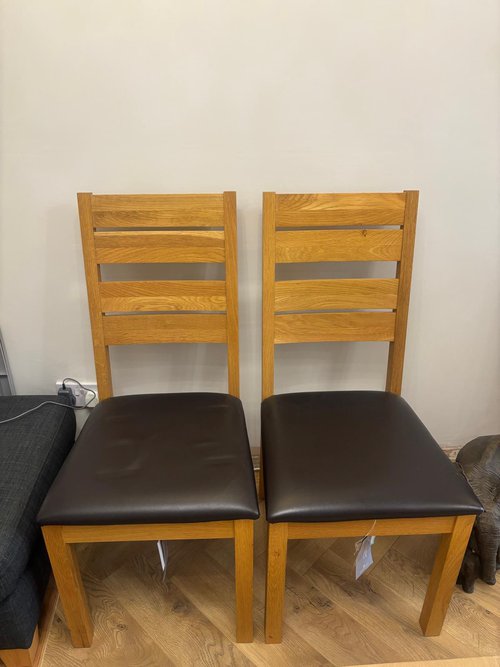 Oak dining chairs for sale