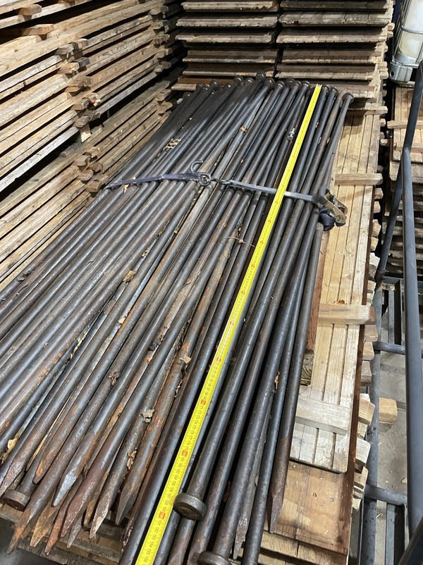 94x 2m Long Metal Stakes 94x 2m Long Metal Stakes