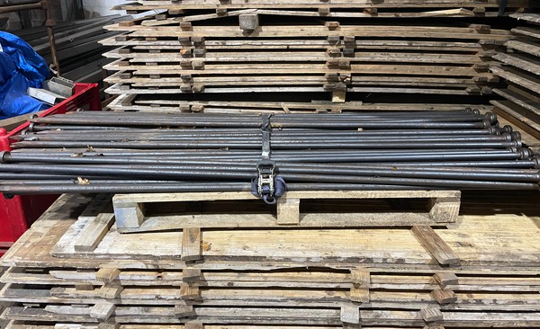 Secondhand 94x 2m Long Metal Stakes Secondhand 94x 2m Long Metal Stakes