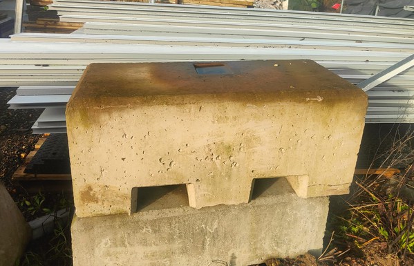 Secondhand 4x Ballast Blocks 200kg