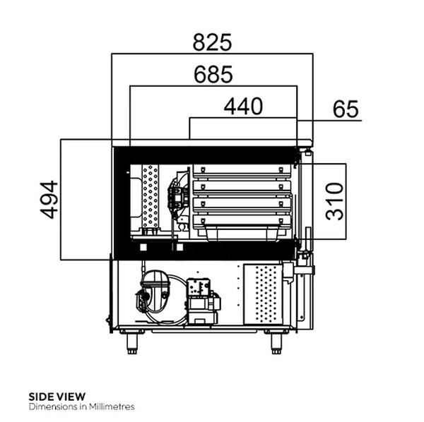 Brand New Blast Chiller For Sale