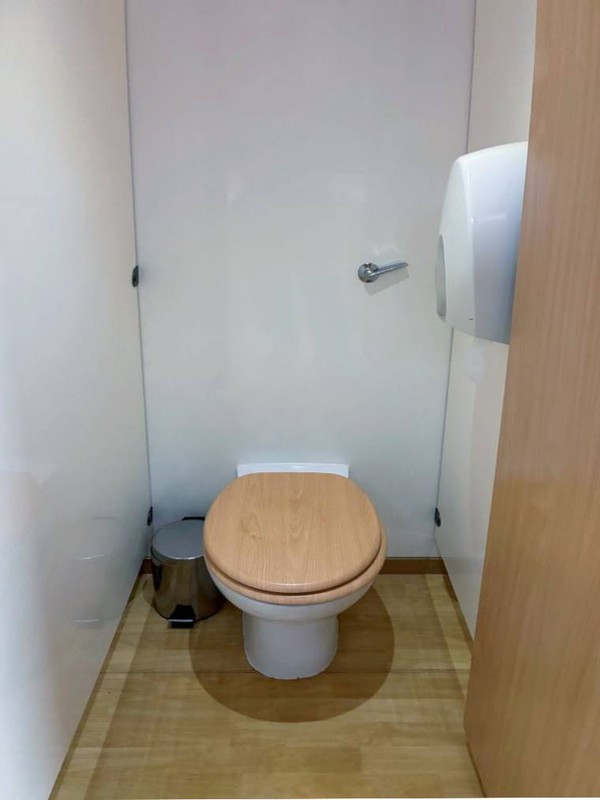 Toilet trailer cubicle Toilet trailer cubicle