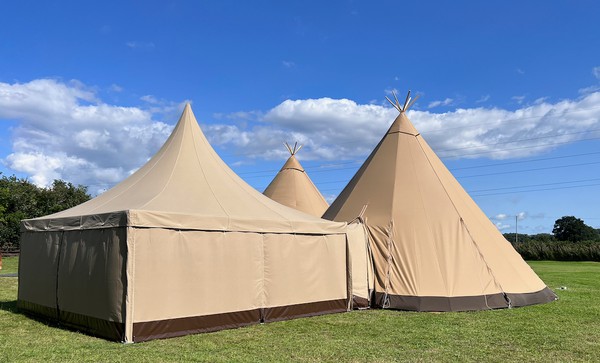 Full Event Tipi Set Up
