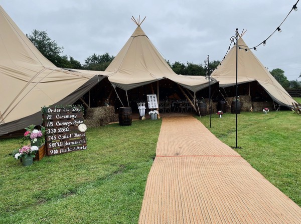 Full Event Tipi Set Up For Sale