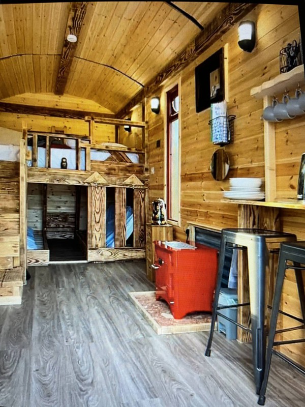 Wooden shepherds hut Wooden shepherds hut
