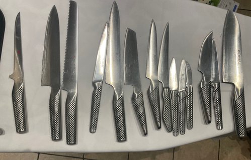 Global Knives And Blocks For Sale
