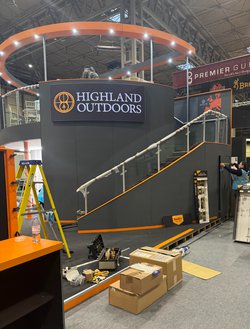 7.8m x 4.1m Double Deck Exhibition Stand