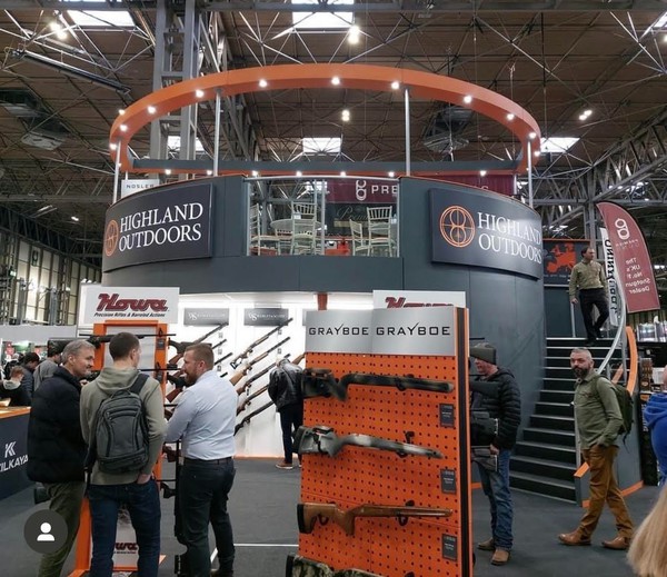 Double Deck Exhibition Stand For Sale