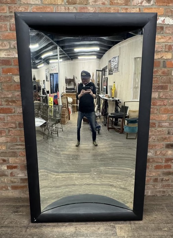 Pair of Early 20th-Century Fairground Distortion Mirrors