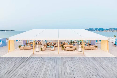 Sun shade, or wrapped to create a sealed, permanent space.