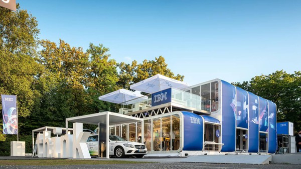 Exhibition marquee stand Exhibition marquee stand