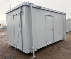 Secondhand Used 16ft x 9ft 3+1 Toilet Block For Sale