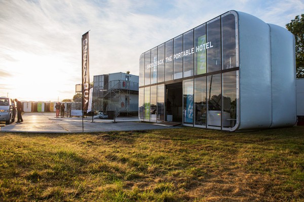 AirClad marquee with mezzanine floor AirClad marquee with mezzanine floor